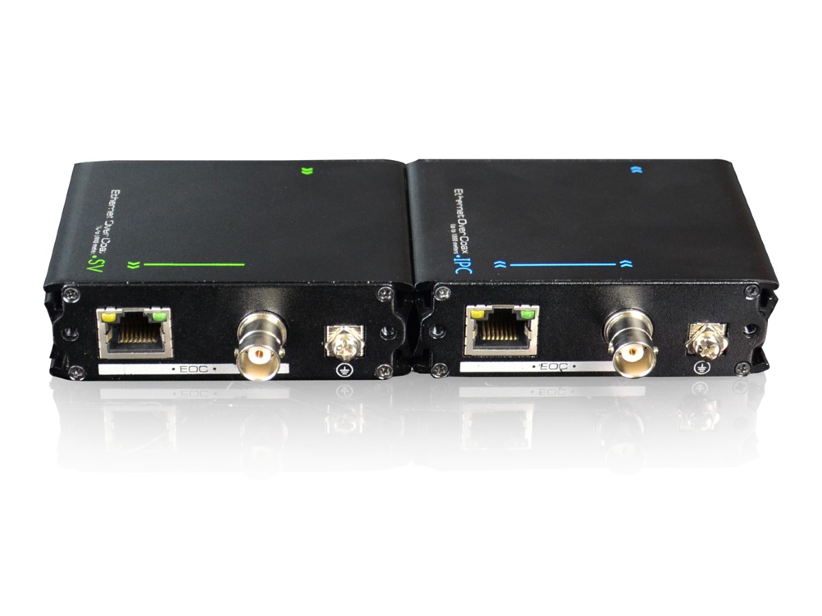 Extender date+PoE (EPOC) pe cablu Coaxial/UTP, 400-500 metri 2