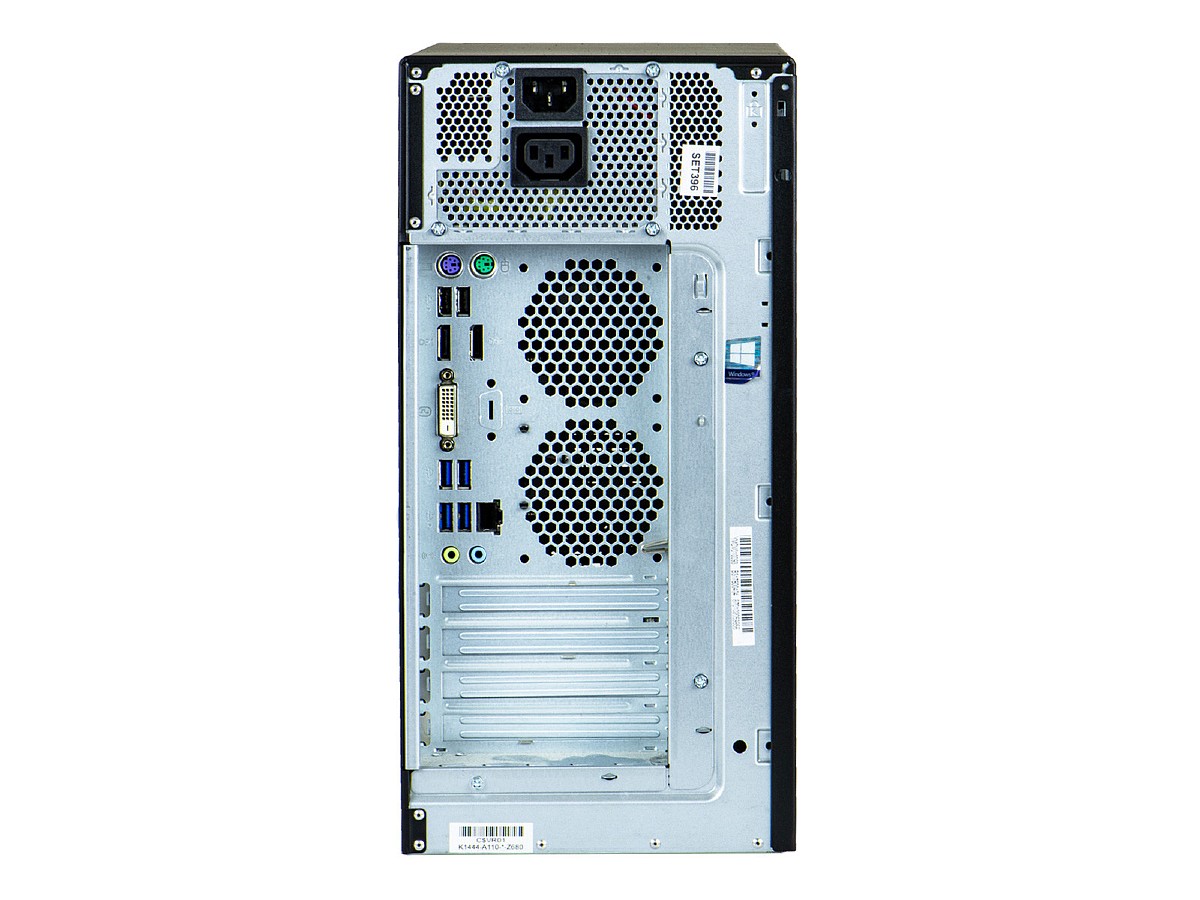 Fujitsu Esprimo P957, Core i5-7400 pana la 3.50GHz, 8GB DDR4, 256GB SSD, DVD, Tower, calculator refurbished, Windows 10 Pro