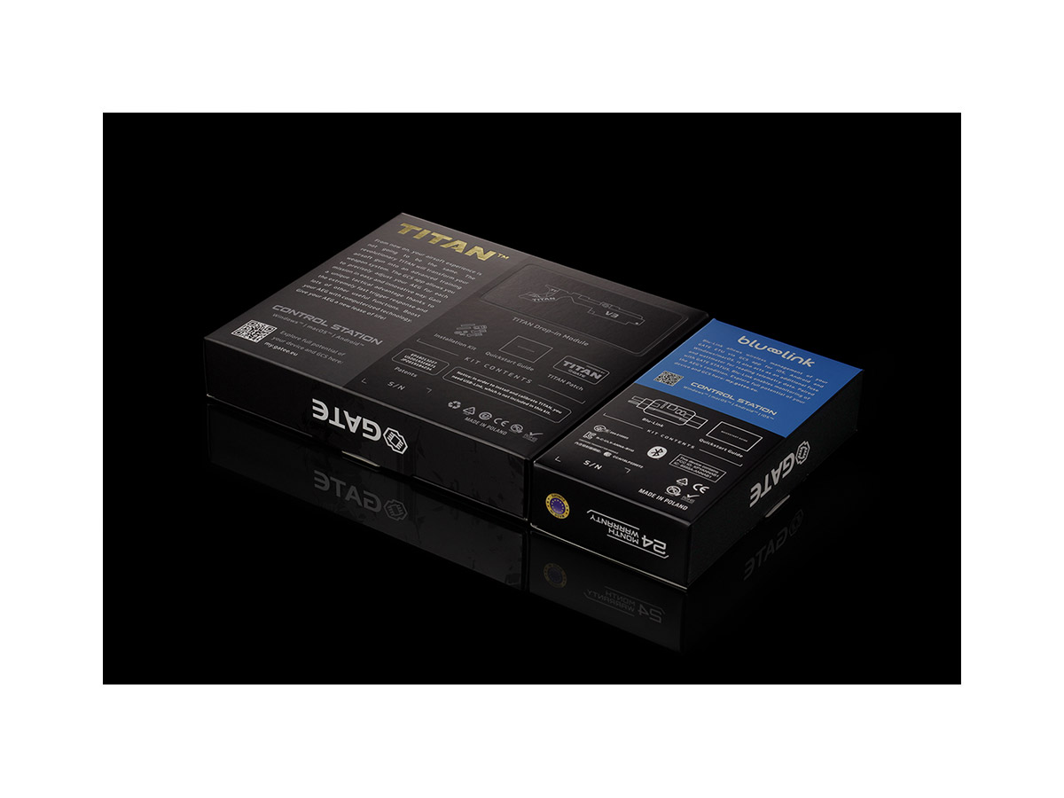 GATE TITAN mosfet V3 expert Blu-Set