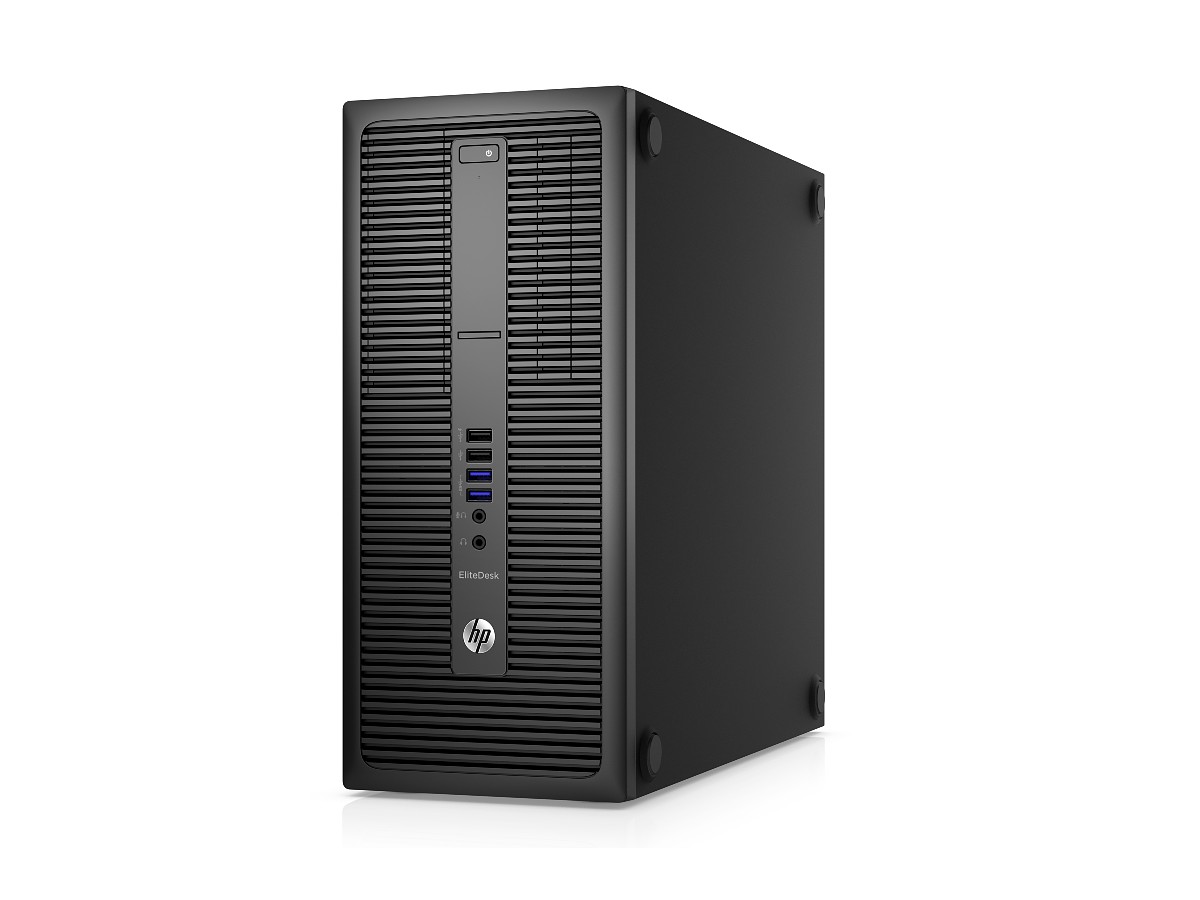 HP EliteDesk 800 G2, Core i3-6100 3.70GHz, 8GB DDR4, 256GB SSD, DVD, Tower, calculator refurbished, Windows Pro