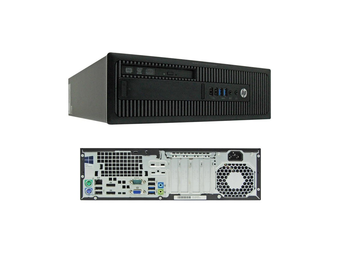 HP Prodesk 600 G2, Core i5-6500 pana la 3.60GHz, 8GB DDR4, 256GB SSD, DVD, SFF, calculator refurbished, Windows 10 Pro 2