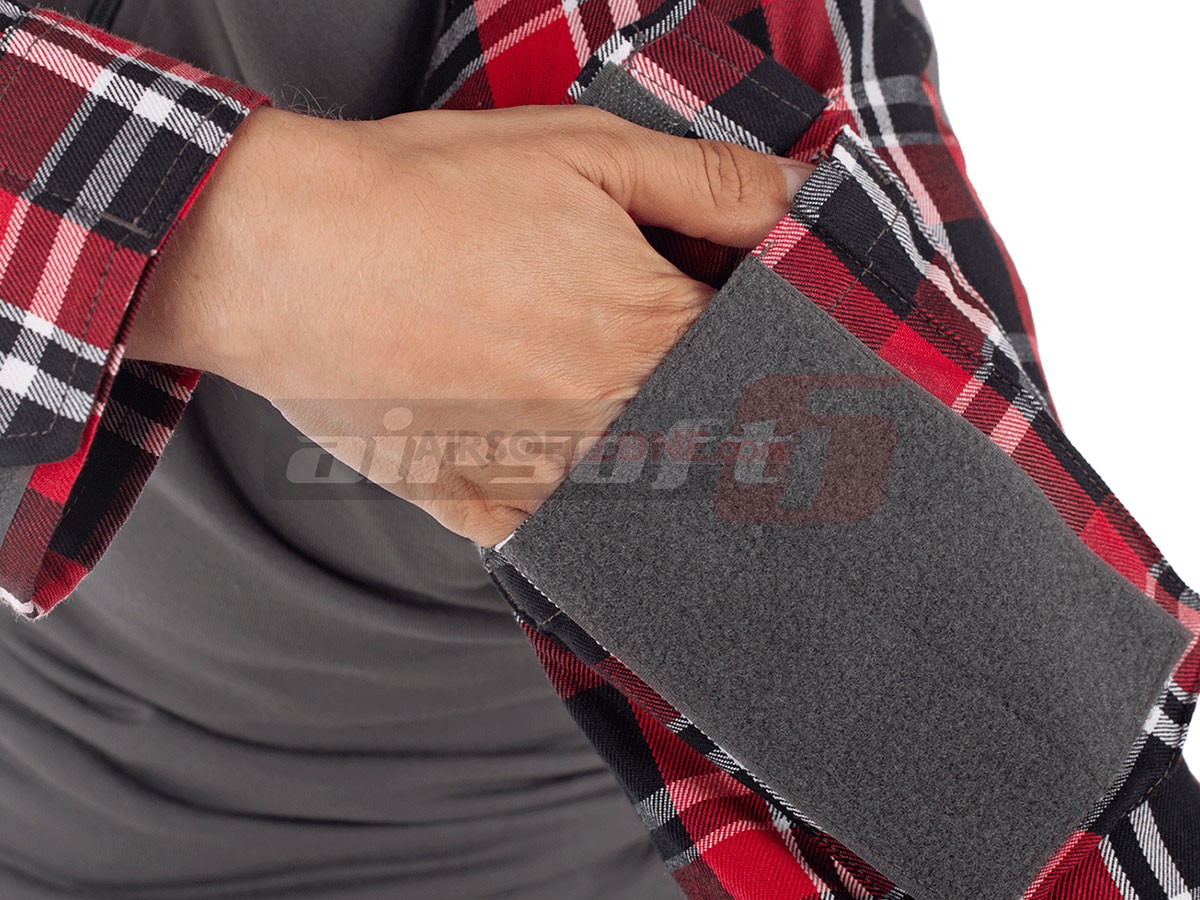  Invader Gear bluza de lupta Flanel Rosu XXL 4