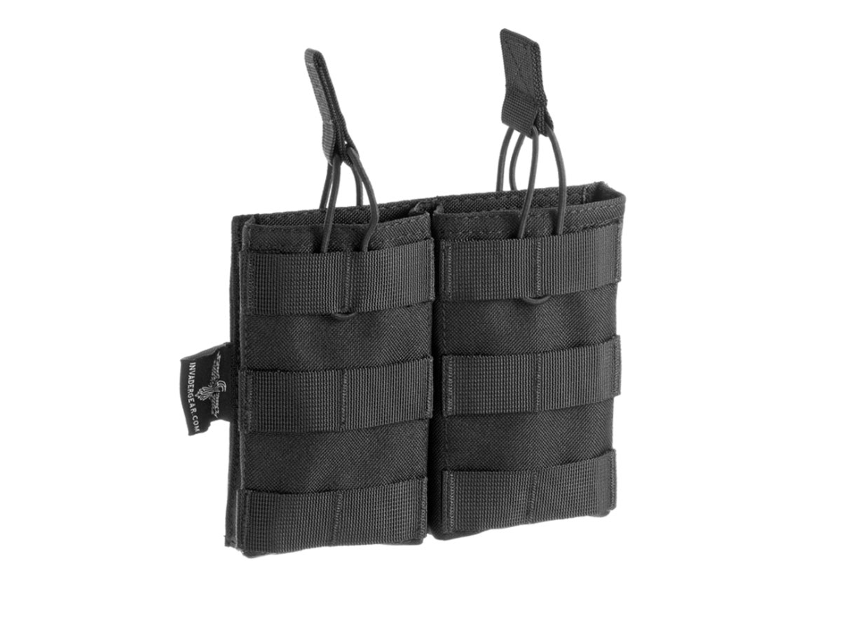 Invader Gear buzunar dublu simplu Negru 2