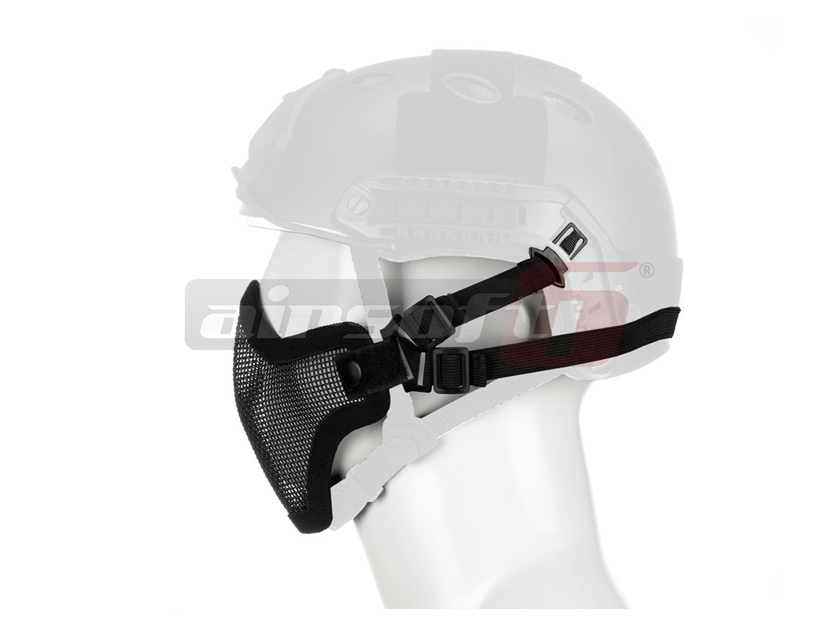 Invader Gear masca cu montura de casca Negru