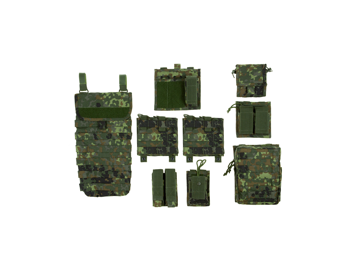Invader Gear vesta tactica Mod Carrier Flecktarn