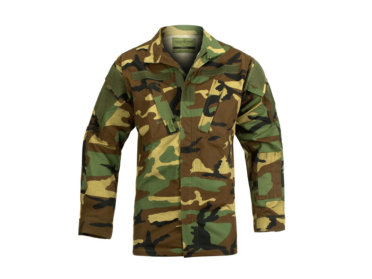 Invader Gear veston Revenger TDU Woodland S 3