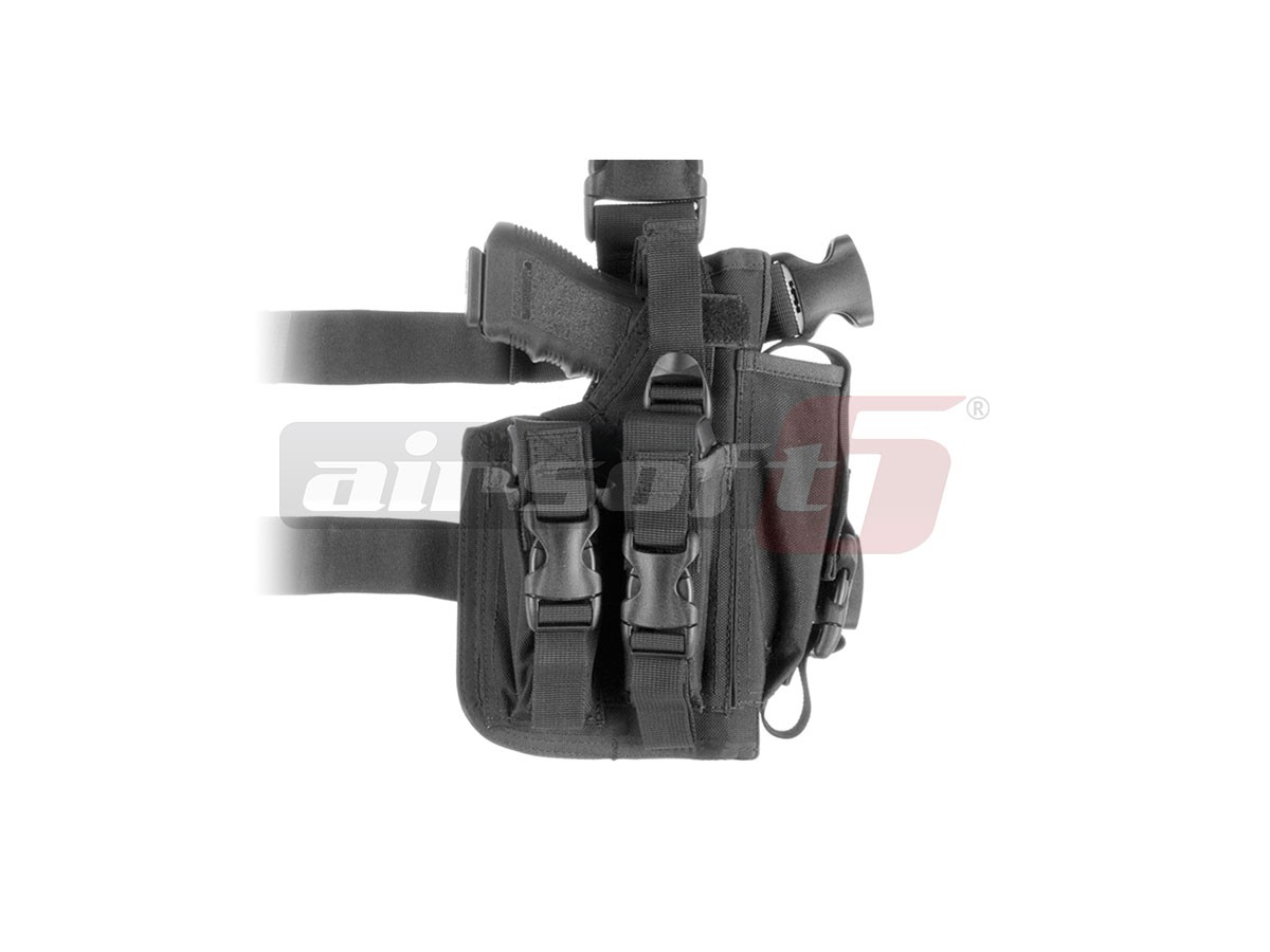Invader Gear toc pistol pentru picior SOF Negru 2