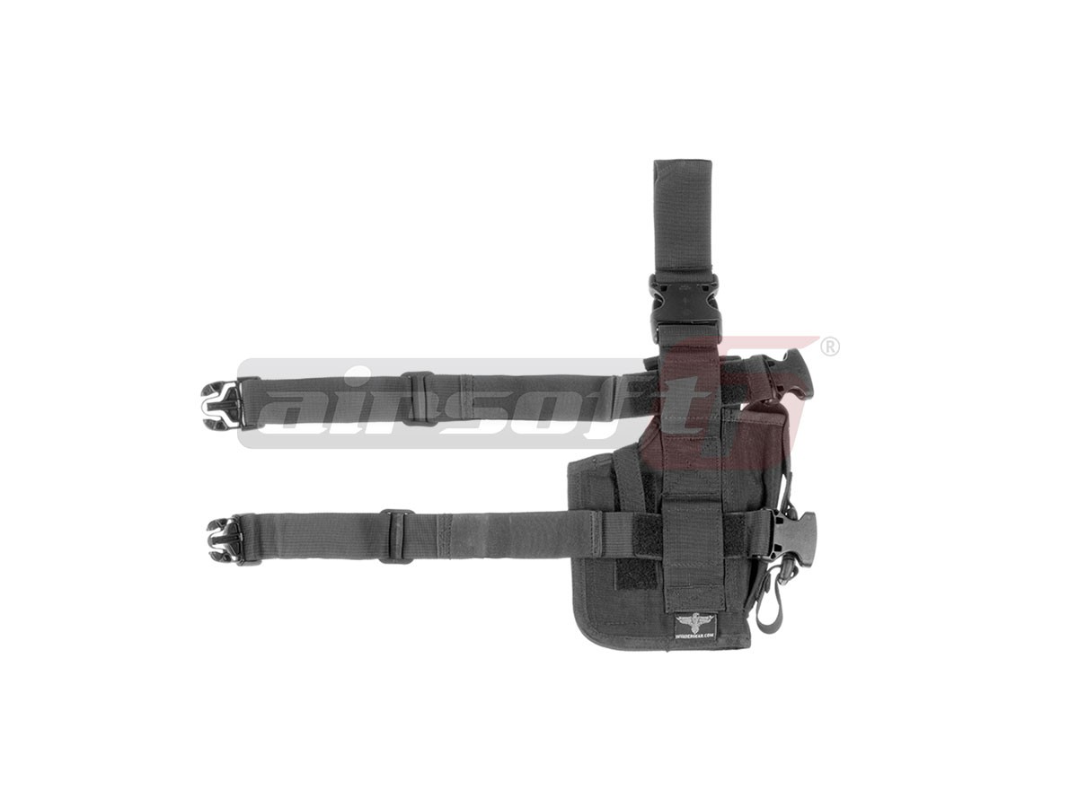 Invader Gear toc pistol pentru picior Stanga SOF Negru