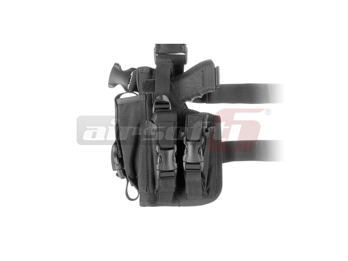 Invader Gear toc pistol pentru picior Stanga SOF Negru 2