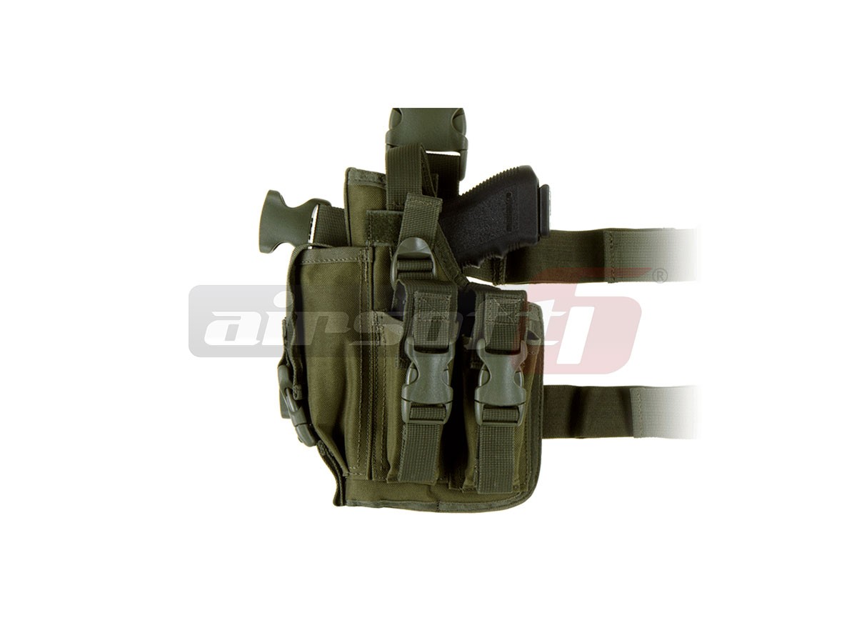 Invader Gear toc pistol pentru picior Stanga SOF Olive 2