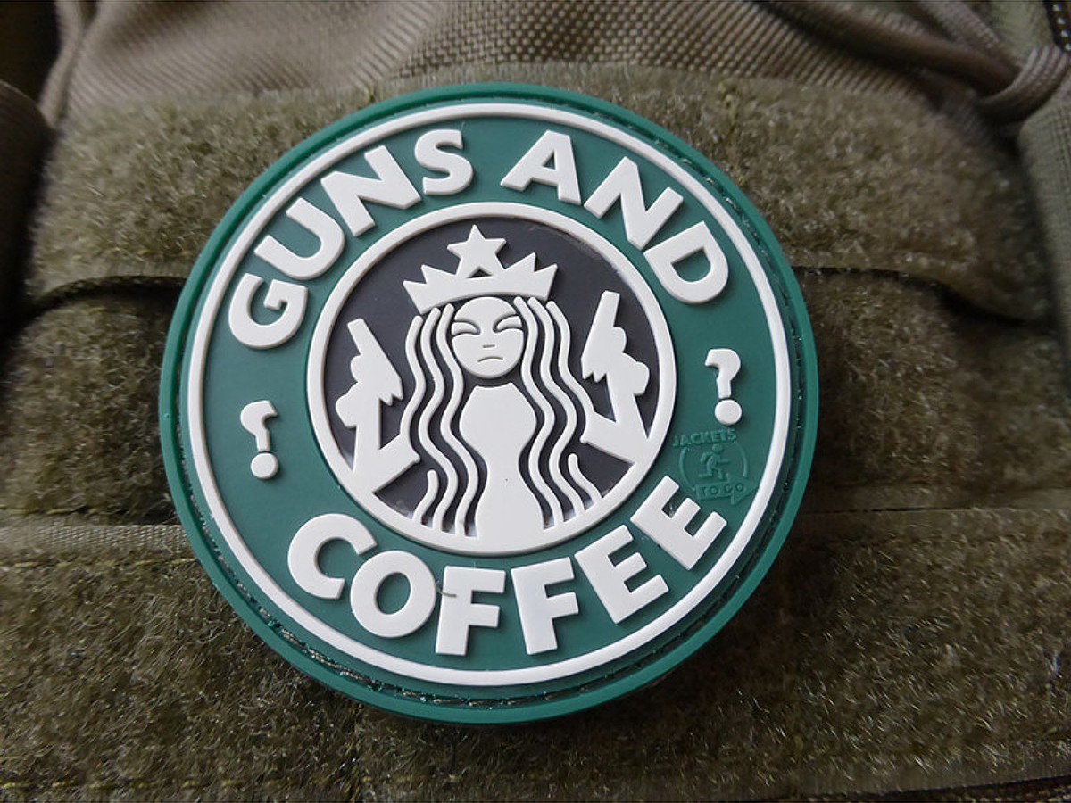 JTG patch "Guns and Coffee"