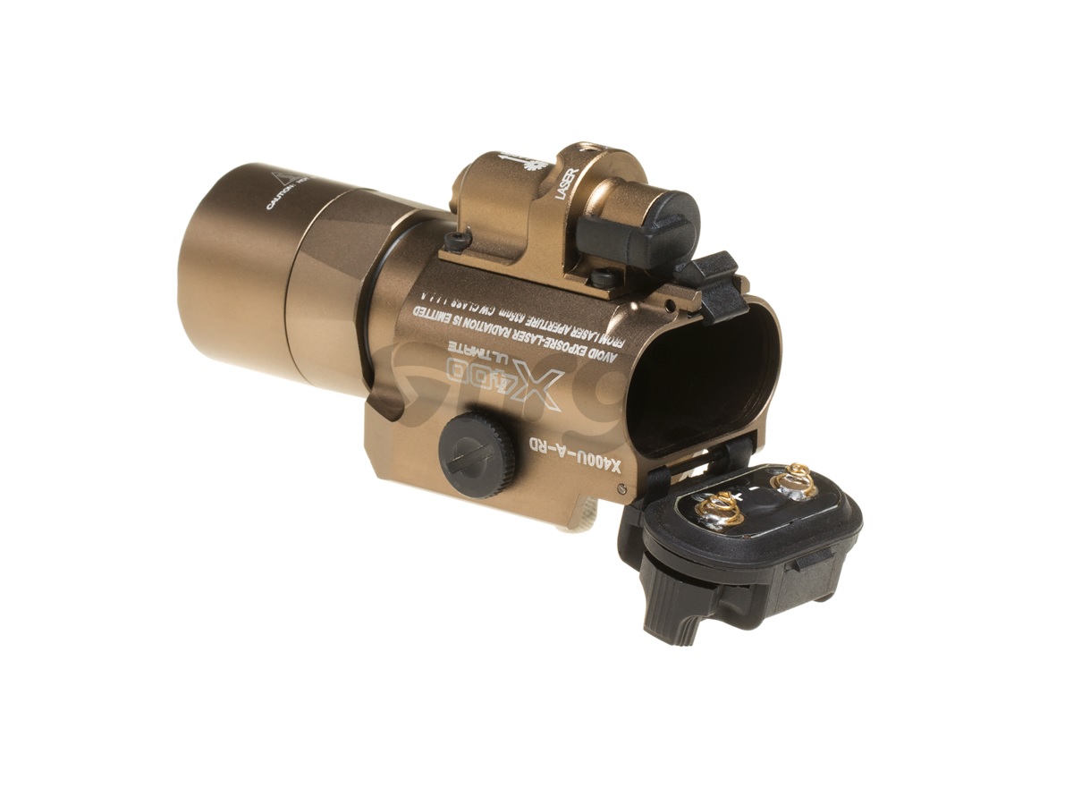 Night Evolution lanterna + laser X400U Dark Earth 2