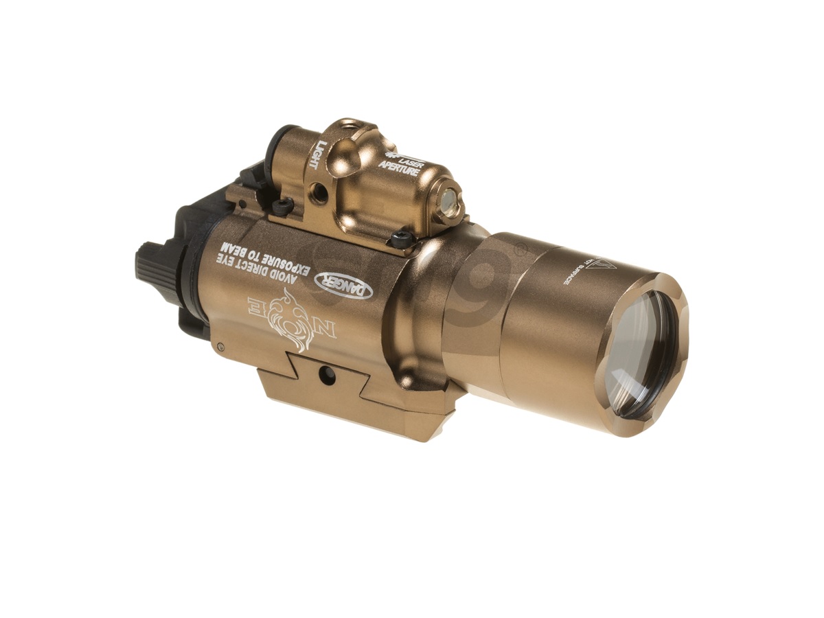 Night Evolution lanterna + laser X400U Dark Earth 3