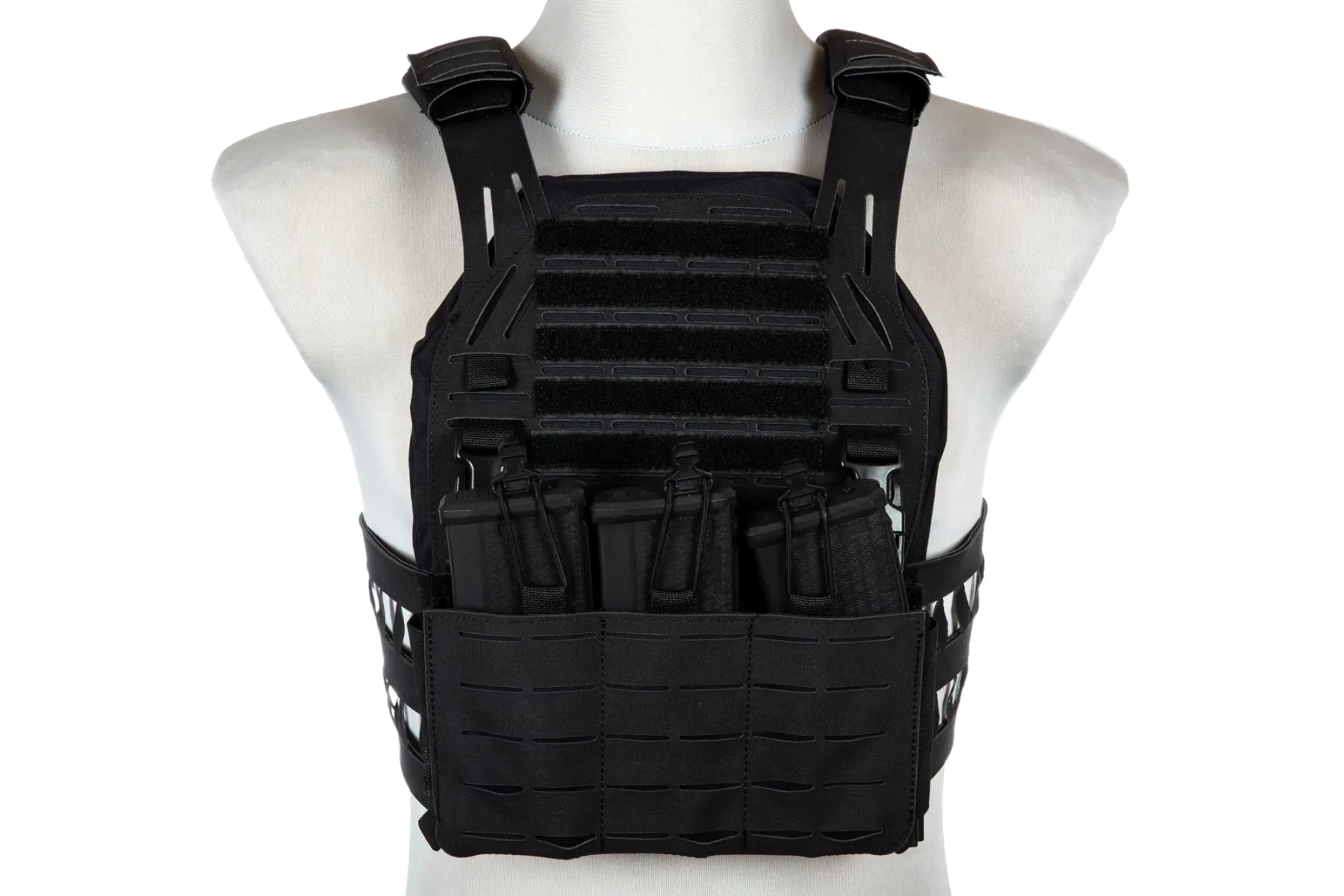 Primal Gear plate carrier Laser-Cut Stegadon Negru 6