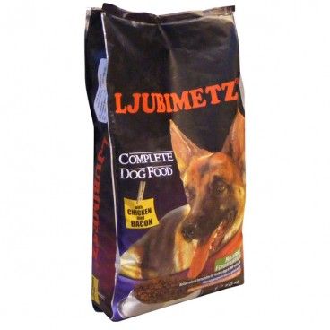 Ljubimetz Dog Pui şi Bacon 10kg
