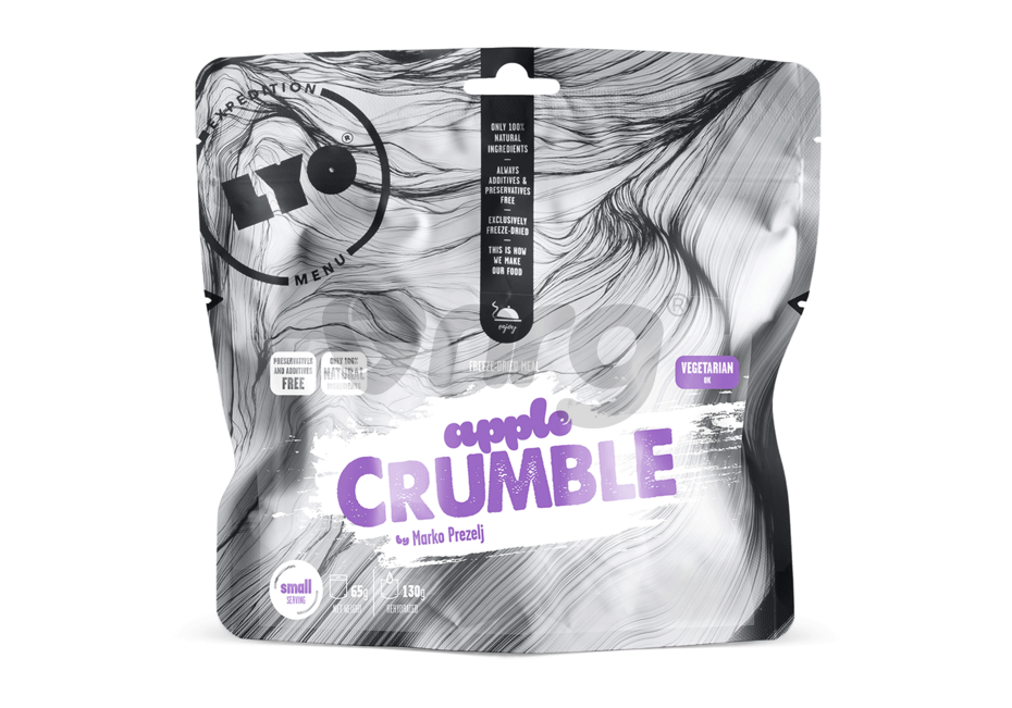 LyoFood Crumble de mere 140g Vegetarian 2
