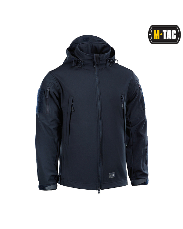 M-Tac Jacheta Soft Shell Dark Navy Blue 3XL