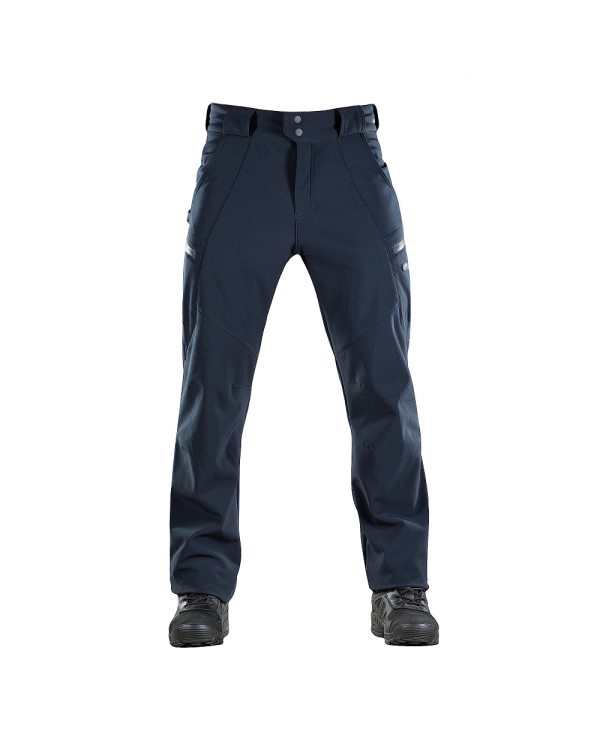 M-Tac pantaloni Soft Shell Winter Navy Blue L 4