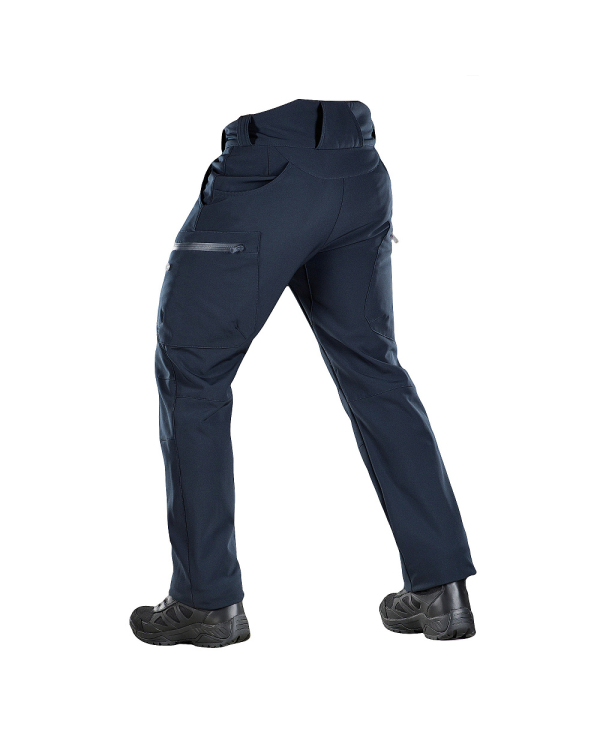 M-Tac pantaloni Soft Shell Winter Navy Blue M 5