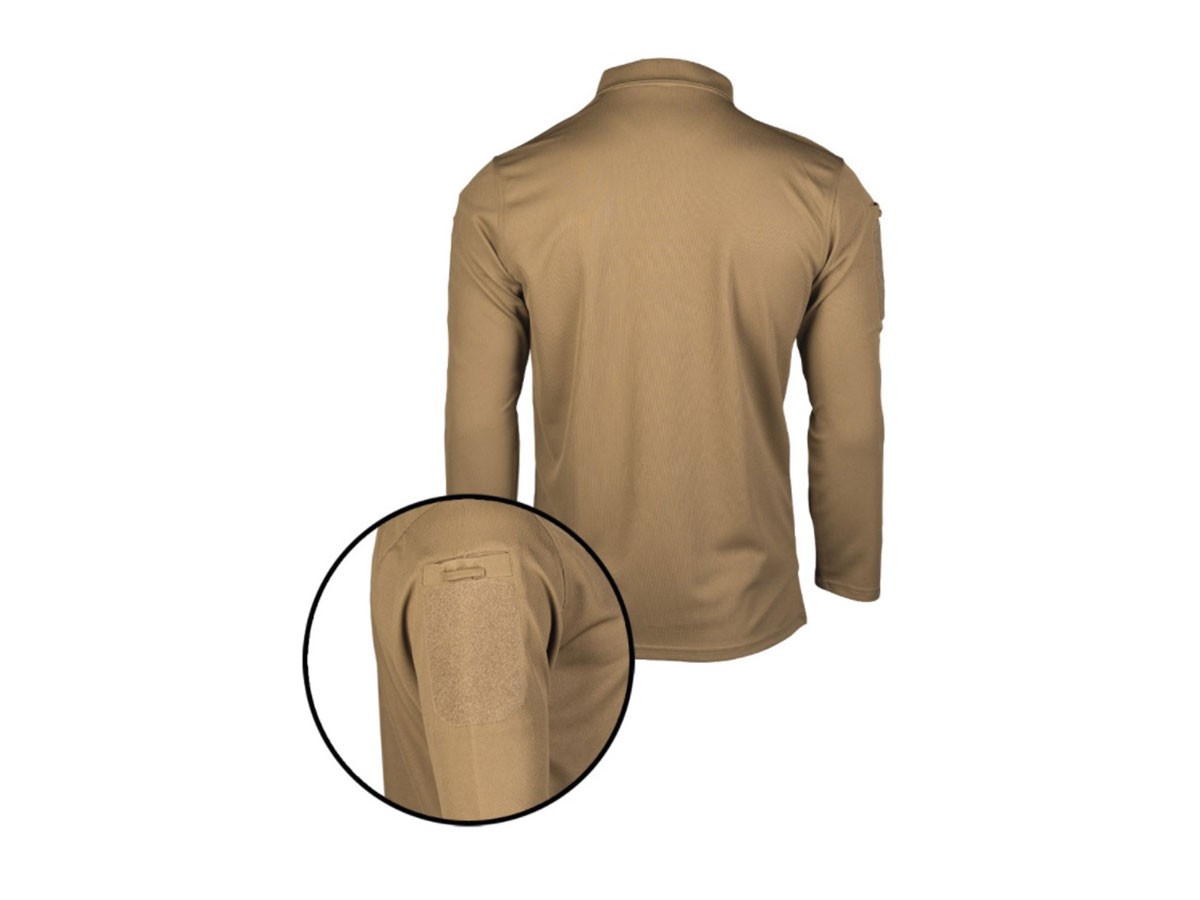 Mil-Tec bluza polo quickdry Coyote XXL
