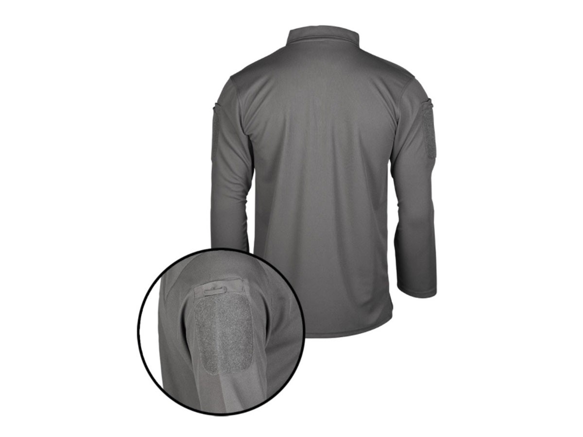 Mil-Tec bluza polo quickdry Gray XXL