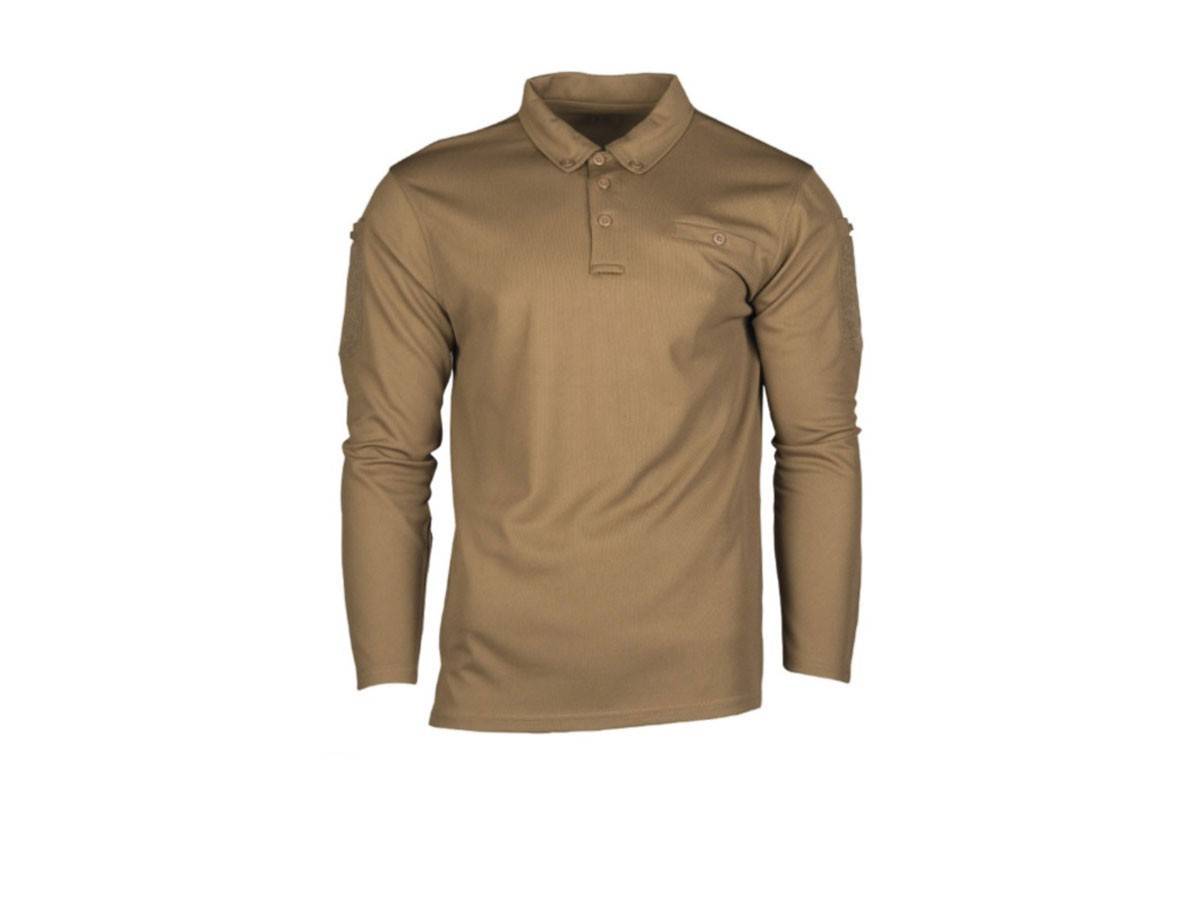 Mil-Tec bluza polo quickdry Coyote XXL 2
