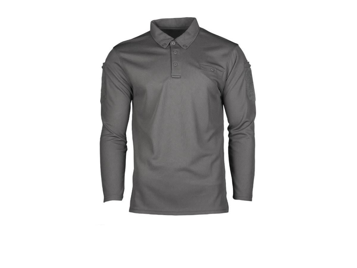 Mil-Tec bluza polo quickdry Gray XXL 2