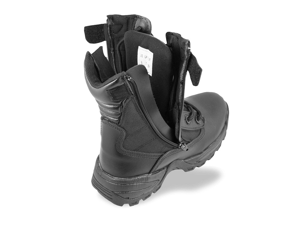 Mil-Tec bocanci cu fermoar dublu Negri Nr. 43 3