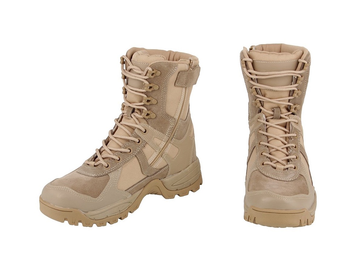 Mil-Tec bocanci Patrol cu fermoar Coyote Nr. 39