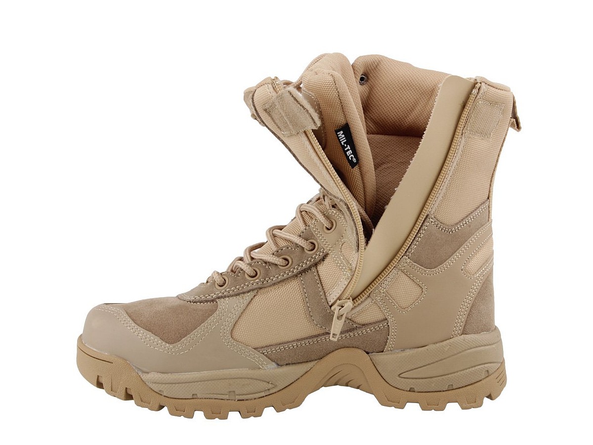 Mil-Tec bocanci Patrol cu fermoar Coyote Nr. 39 4