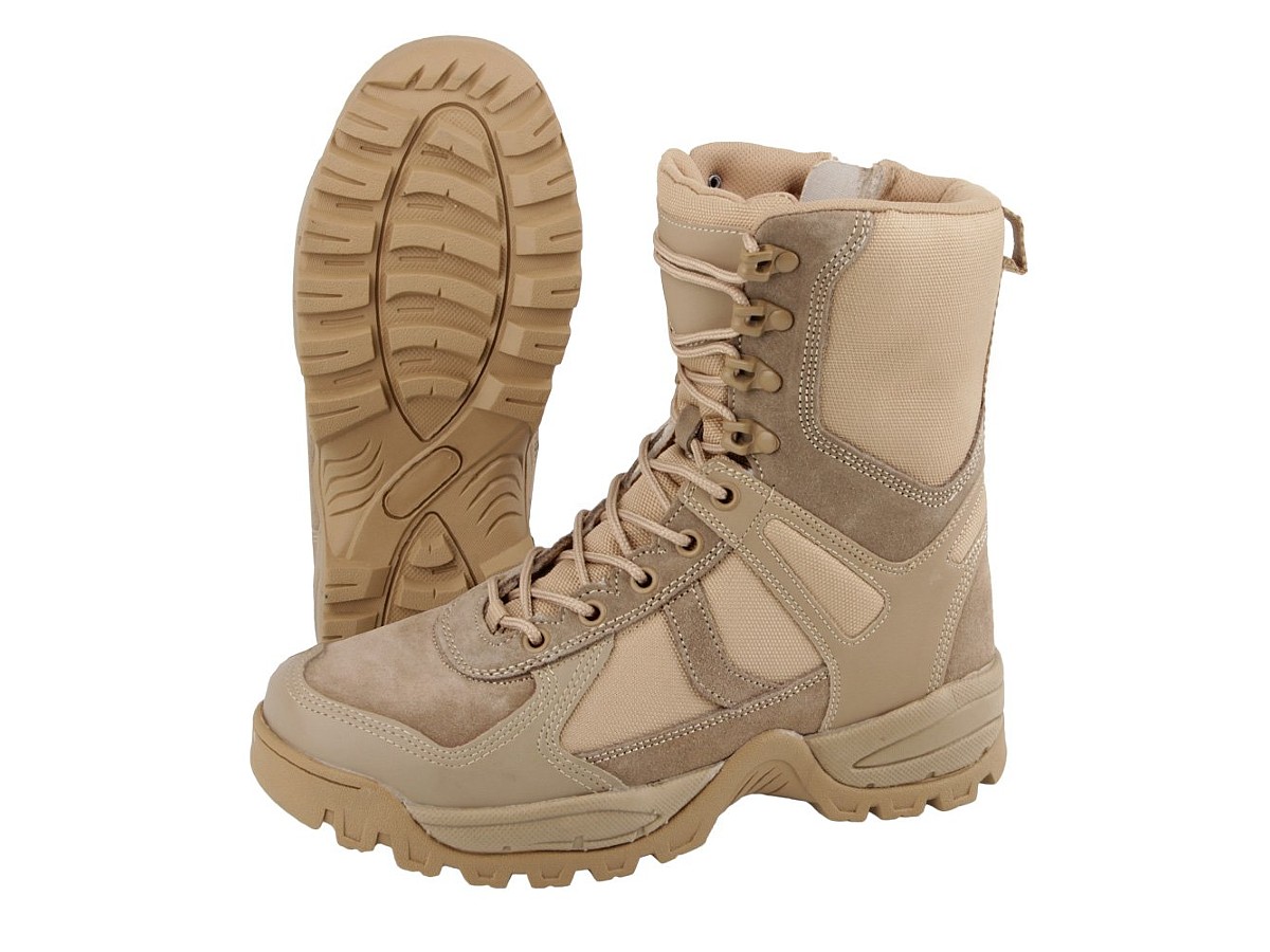 Mil-Tec bocanci Patrol cu fermoar Coyote Nr. 43