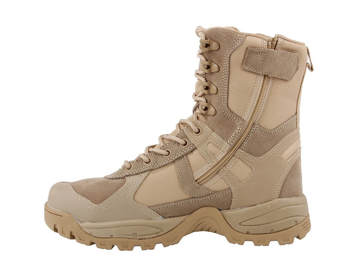 Mil-Tec bocanci Patrol cu fermoar Coyote Nr. 45 3