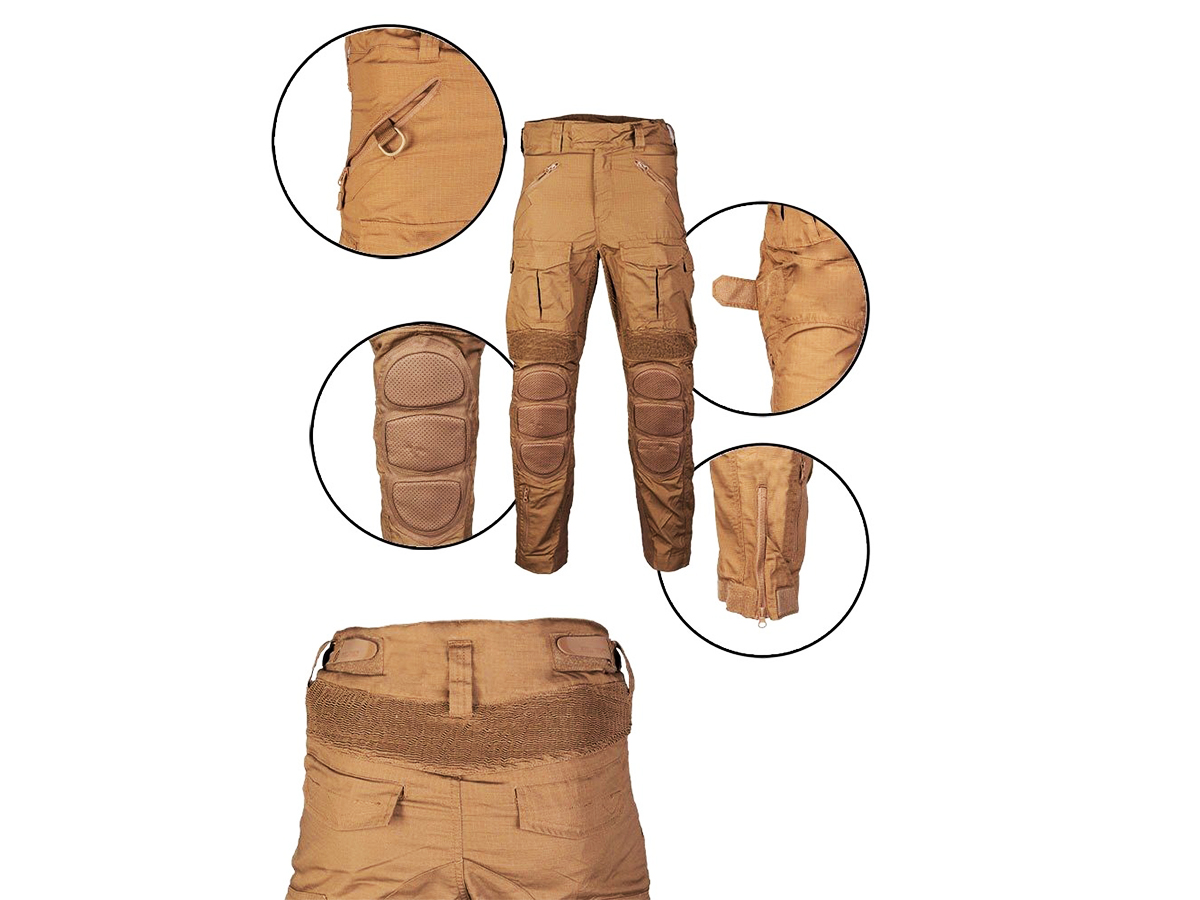 Mil-Tec pantaloni de lupta Chimera Coyote L