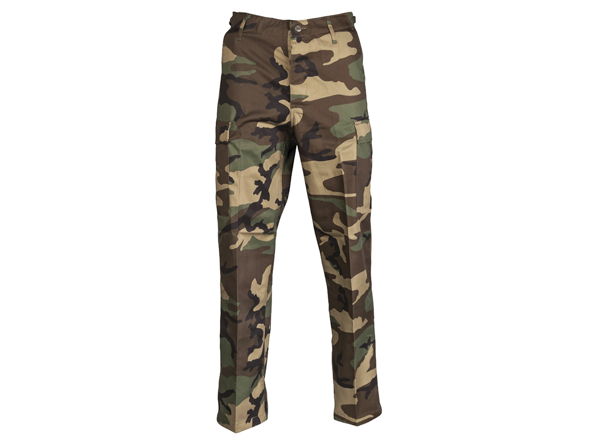 Mil-Tec pantaloni US Ranger BDU Woodland L 2