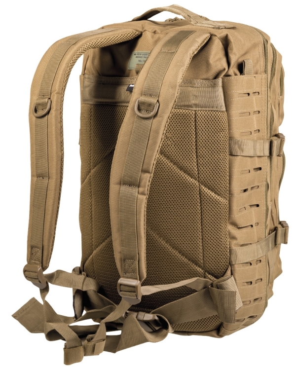 Mil-Tec rucsac US Assault laser cut 36L Coyote 2