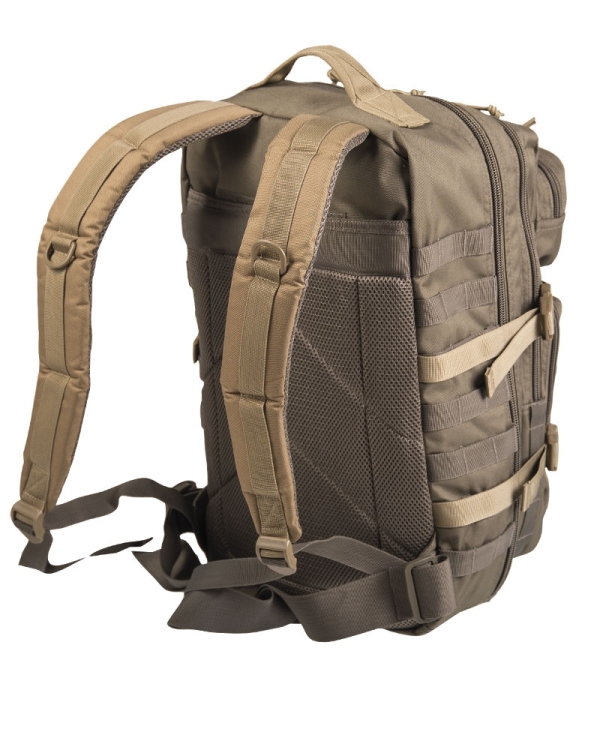 Mil-Tec rucsac US Assault laser cut 36L Olive/Coyote