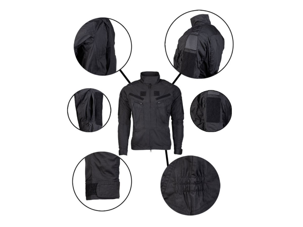 Mil-Tec veston Chimera Negru XL