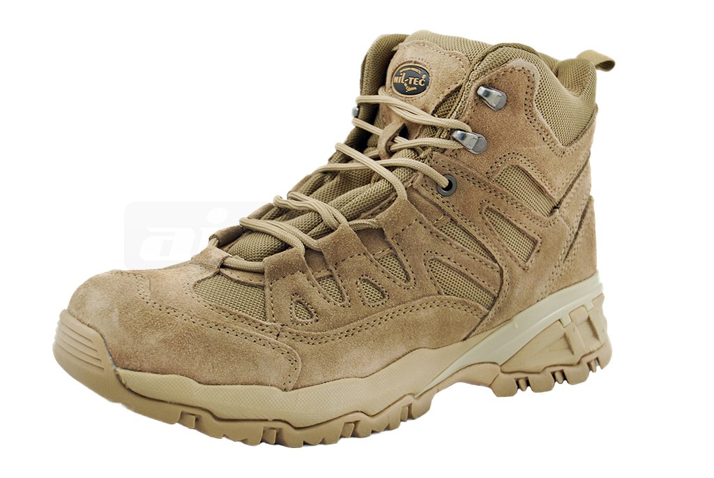 Mil-Tec bocanci squad stiefel 5 inch Coyote Nr. 43