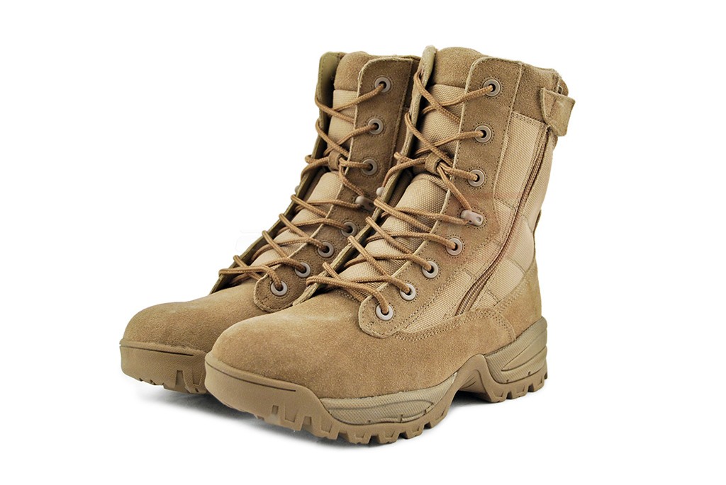 Mil-Tec bocanci cu fermoar dublu Coyote Nr. 40 5