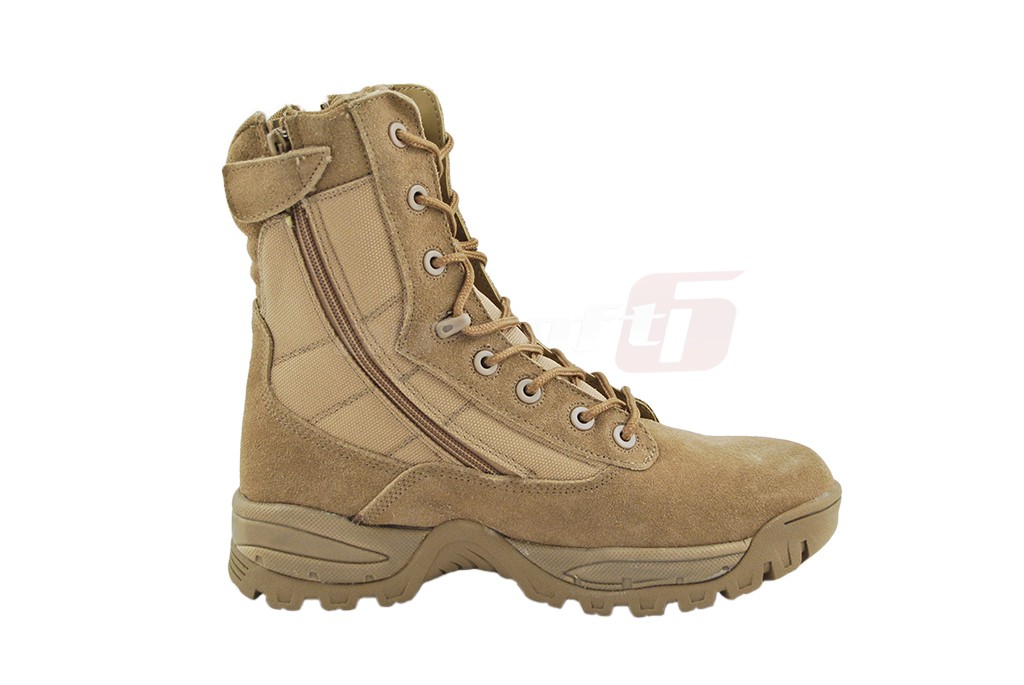 Mil-Tec bocanci cu fermoar dublu Coyote Nr. 43 4