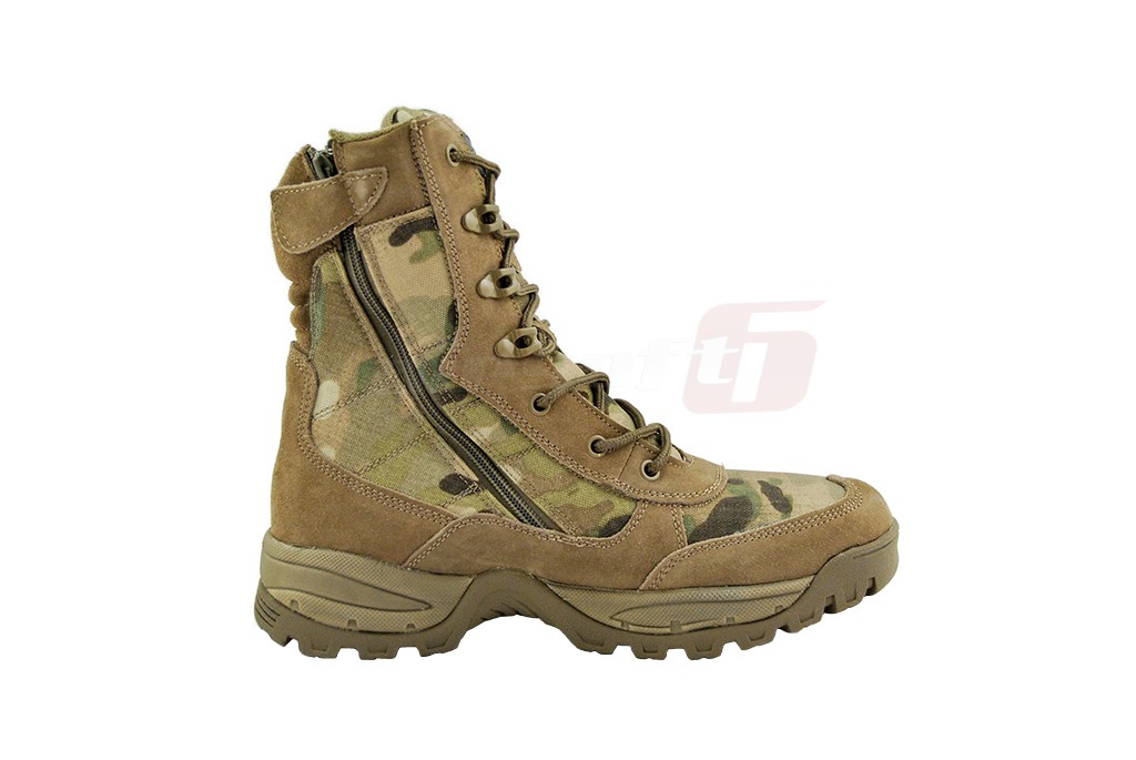 Mil-Tec bocanci tactici cu fermoar Multicam Nr. 44 4