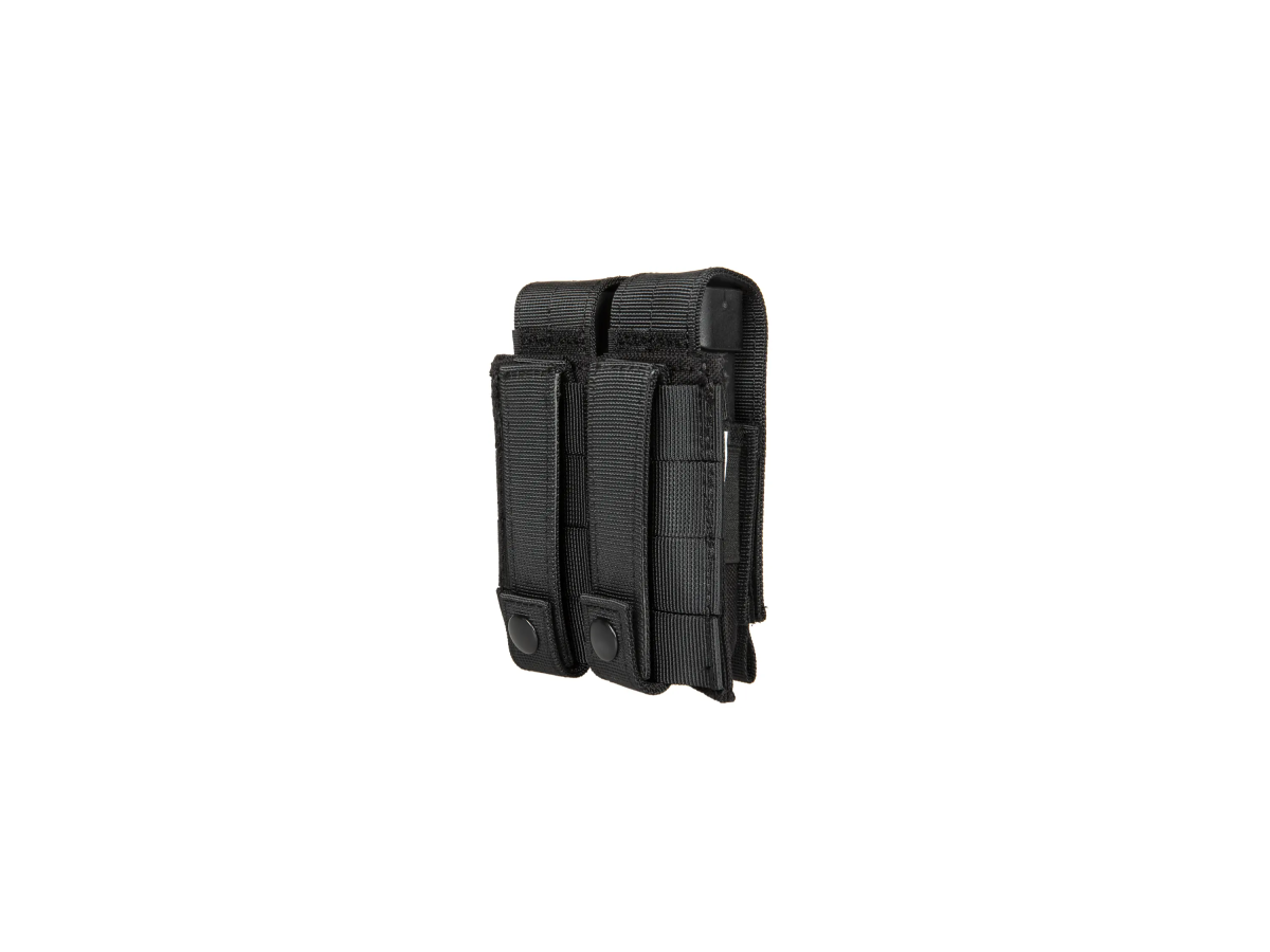 GFC buzunar dublu port-incarcator pistol negru 2