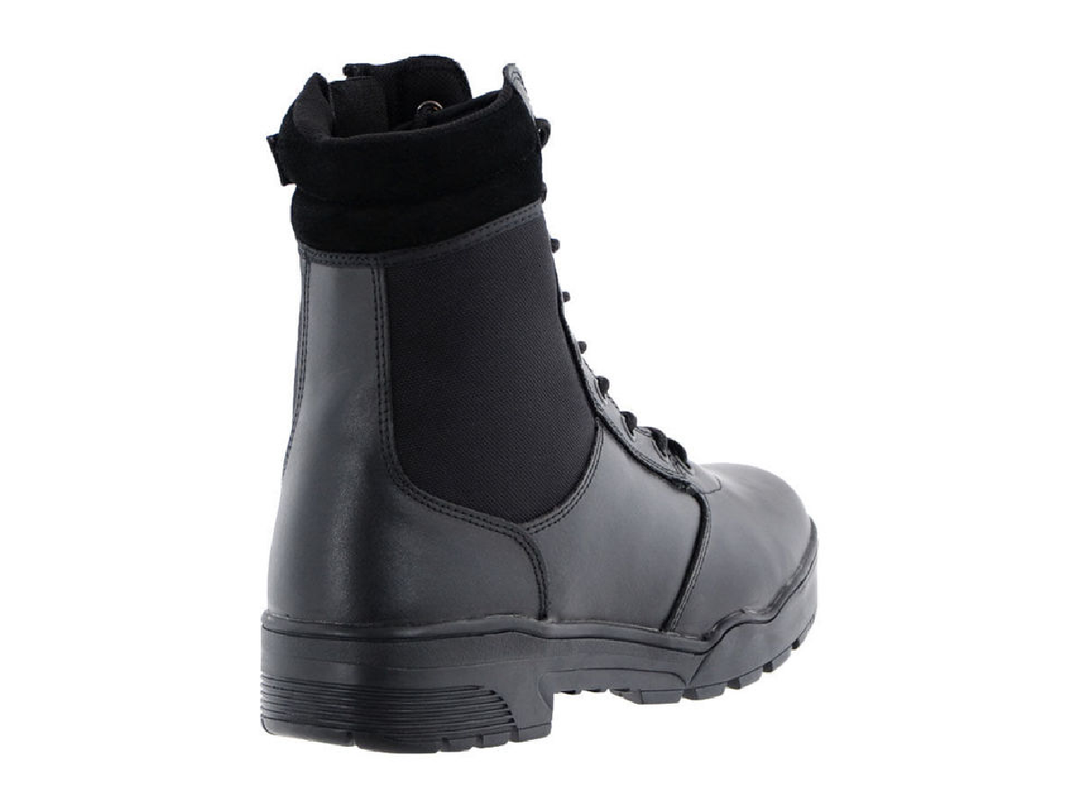 Mil-Tec bocanci piele si cordura cu fermoar Negri Nr. 40 4