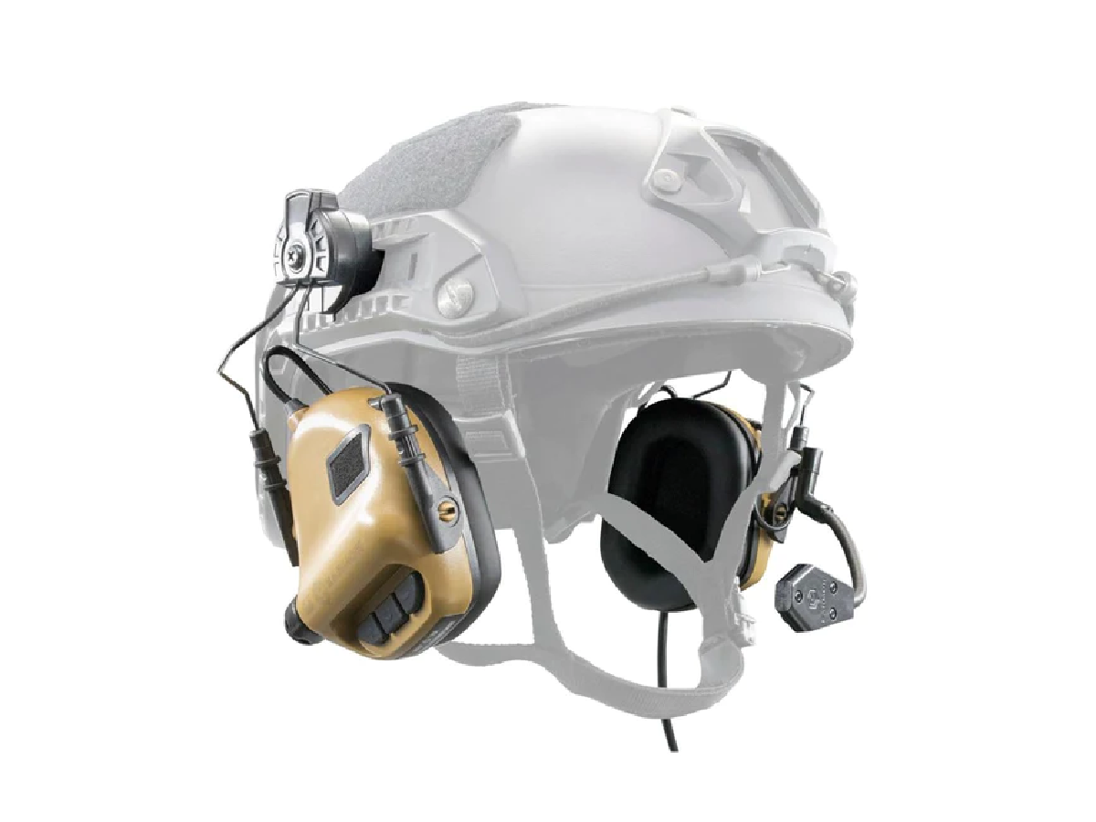 Earmor casti tactice M32H Coyote