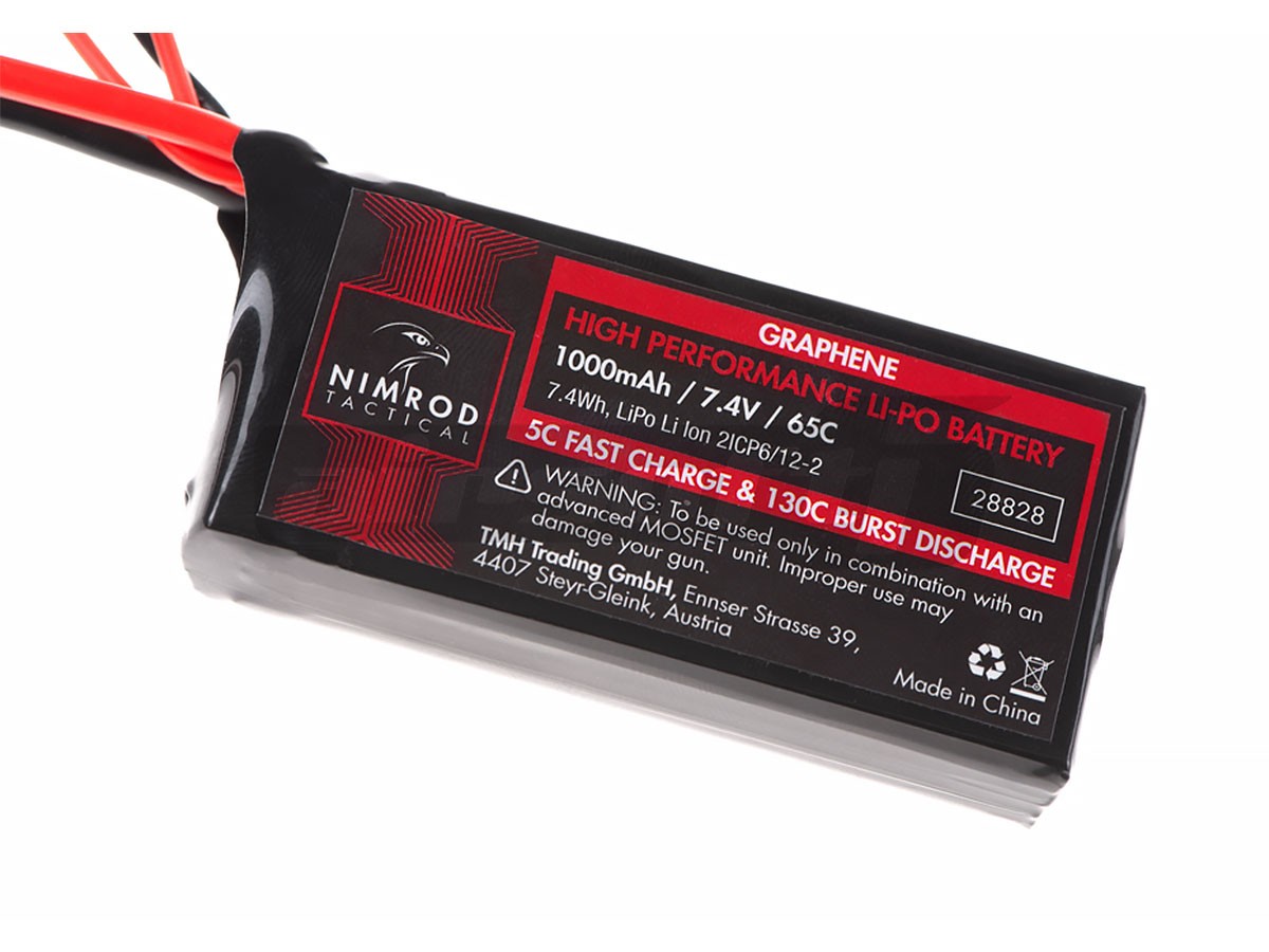 Nimrod acumulator LiPo 7.4V 1000mAh compact 2