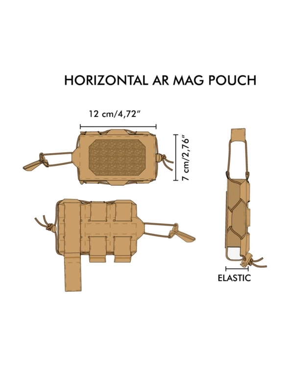 Novritsch buzunar port incarcator orizontal M4 Olive 4