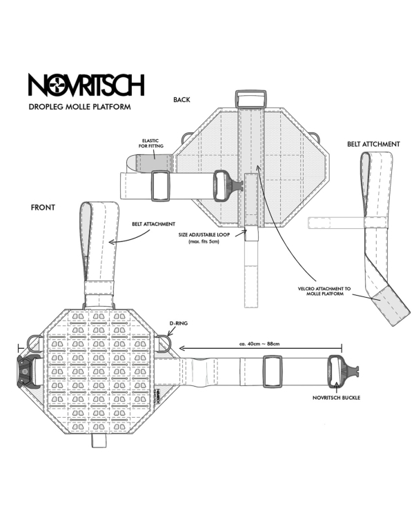 Novritsch platforma molle ACP 2