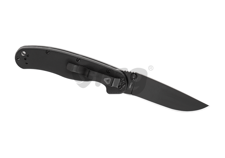 Ontario RAT II Linerlock D2 Folder Negru