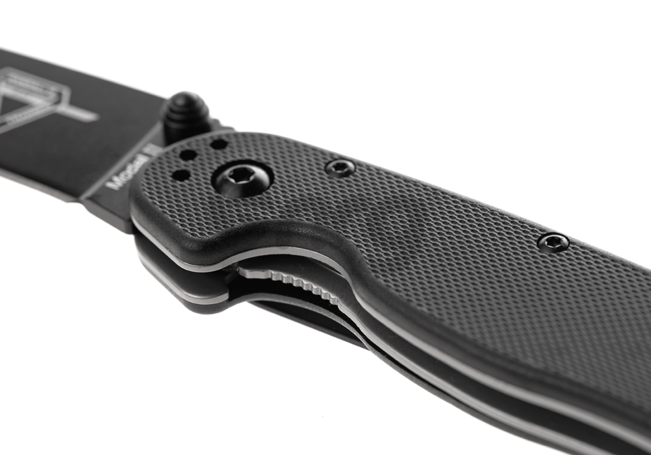 Ontario RAT II Linerlock D2 Folder Negru 4