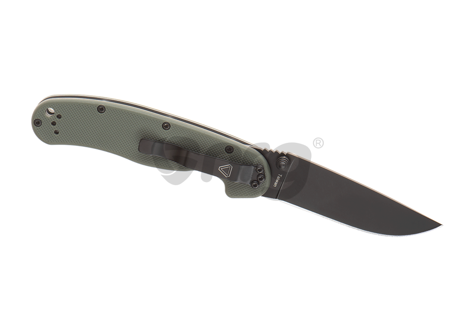 Ontario RAT II Linerlock D2 Folder Olive Drab